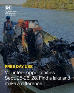 National Public Land Day - U.S. Army Corps of Engineers Nashville District