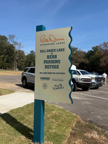 Bill Dance Lake named at the new Herb Parsons Wildlife Refuge
